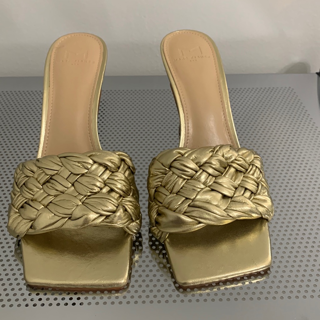 Draya Square Toe Slide